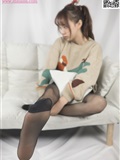 Mslass dream silk goddess 2020-01-05 vol.087 matching of Yue Yue black stockings(42)