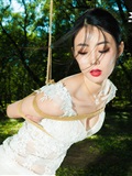 Ligui cabinet 2020.10.16 network beauty model snow white(40)