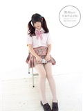 Rose foot photo of Senluo group no material-001 JK plaid skirt(1)