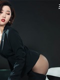 April 24, 2019 model Xiao Xiao's secretary who takes off her skirt(57)