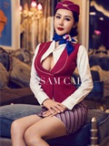 [Toutiao headline goddess] April 7, 2018 Miss Cai's personal stewardess(3)