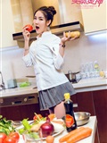 [Toutiao headline goddess] April 24, 2018 Feng Xuejiao, goddess kitchen(6)