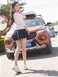 [Toutiao headline goddess] on January 10, 2019, Su Liang, I'm a beautiful little car model