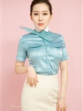 [Toutiao headline goddess] April 1, 2019 cos Korean Air Stewardess(2)