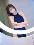 [xiuren.com] photo on January 31, 2018 no.919 blue dress Yang Chenchen sugar(13)