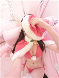 Double horsetail lolixi Christmas swimsuit(5)