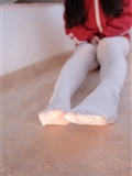 [Sen Luo financial group] lolis foot photo alpha-002 white silk red clothes dead reservoir water(40)