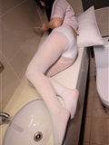 [森萝财团]萝莉丝足写真 ALPHA-012 酒店粉红女孩SM白丝(61)