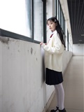 [Sen Luo financial group] Rose's full photo jkfun-001 sweet rice pure white silk schoolgirl(9)