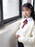 [Sen Luo financial group] Rose's full photo jkfun-001 sweet rice pure white silk schoolgirl(11)