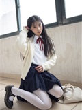 [森萝财团]萝莉丝足写真 JKFUN-001 甜米 纯纯的白丝学妹(18)