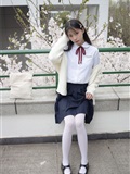 [森萝财团]萝莉丝足写真 JKFUN-001 甜米 纯纯的白丝学妹(46)