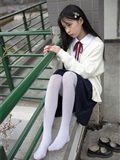 [森萝财团]萝莉丝足写真 JKFUN-001 甜米 纯纯的白丝学妹(57)