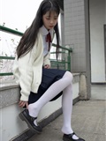[Sen Luo financial group] Rose's full photo jkfun-001 sweet rice pure white silk schoolgirl(72)