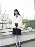 [Sen Luo financial group] Rose's full photo jkfun-001 sweet rice pure white silk schoolgirl(88)
