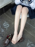 [Sen Luo financial group] rolis foot photo jkfun-002 aika cute schoolgirl silk foot(110)