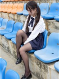 Photo by Senluo group - [ssr-009] outdoor black silk schoolgirl(13)