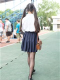 Photo by Senluo group - [ssr-009] outdoor black silk schoolgirl(40)