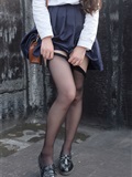 Photo by Senluo group - [ssr-009] outdoor black silk schoolgirl(47)