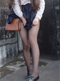 Photo by Senluo group - [ssr-009] outdoor black silk schoolgirl(51)