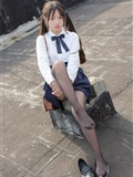 Photo by Senluo group - [ssr-009] outdoor black silk schoolgirl(63)
