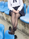 Photo by Senluo group - [ssr-009] outdoor black silk schoolgirl(8)