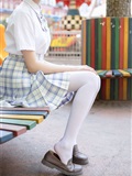 [森萝财团]萝莉丝足写真 SSR-011 棉花糖白丝少女(41)