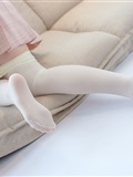 [森萝财团]萝莉丝足写真 SSR-012 30D奶白超滑丝袜(91)