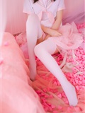 Crazy cat SS - silk stockings Rhapsody (pink)(38)