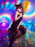 Crazy cat SS - silk stockings Rhapsody (light)(26)