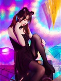 Crazy cat SS - silk stockings Rhapsody (light)(27)