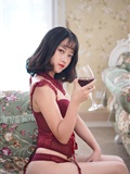 [yalayi yalayi] December 28, 2018 no.025 drunk in a red wine glass Wang Xiaomiao(3)