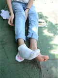 [战前女神] 恋足美腿棉袜女神级摄影套图 038(206)