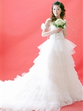 Pure young women's wedding dress(8)