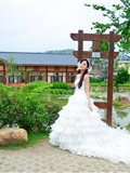 Fruit Sun Moon Lake + paper Church (wedding dress)(49)