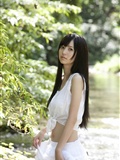 A beautiful girl of pure black hair(4)