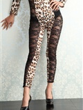 Leopard leopard print costume 4K star No. 0025(3)
