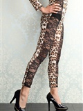 Leopard leopard print costume 4K star No. 0025(8)