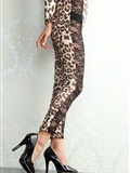 Leopard leopard print costume 4K star No. 0025(9)