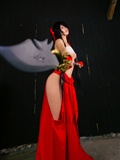 [Cosplay] 2013.12.07 Ultra hot Kanu Unchou in priestess dress(22)