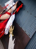 [Cosplay] 2013.12.07 Ultra hot Kanu Unchou in priestess dress(46)