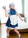 [Cosplay] 2013.04.13 Touhou Project - Izayoi Sakuya great body and shaved pussy(1)