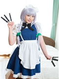 [Cosplay] 2013.04.13 Touhou Project - Izayoi Sakuya great body and shaved pussy(4)