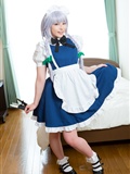 [Cosplay] 2013.04.13 Touhou Project - Izayoi Sakuya great body and shaved pussy(13)
