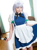 [Cosplay] 2013.04.13 Touhou Project - Izayoi Sakuya great body and shaved pussy(17)