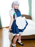 [Cosplay] 2013.04.13 Touhou Project - Izayoi Sakuya great body and shaved pussy(19)