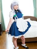 [Cosplay] 2013.04.13 Touhou Project - Izayoi Sakuya great body and shaved pussy(20)