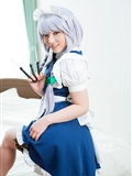 [Cosplay] 2013.04.13 Touhou Project - Izayoi Sakuya great body and shaved pussy(32)