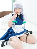 [Cosplay] 2013.04.13 Touhou Project - Izayoi Sakuya great body and shaved pussy(63)