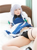 [Cosplay] 2013.04.13 Touhou Project - Izayoi Sakuya great body and shaved pussy(82)